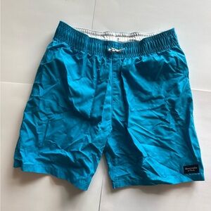 Abercrombie Kids Bright Blue Swim Trunks